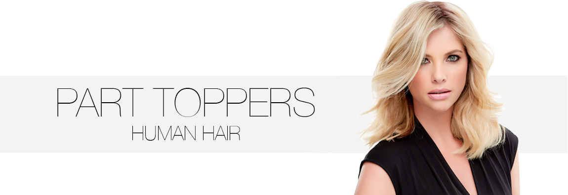 easiPart Human Hair Toppers